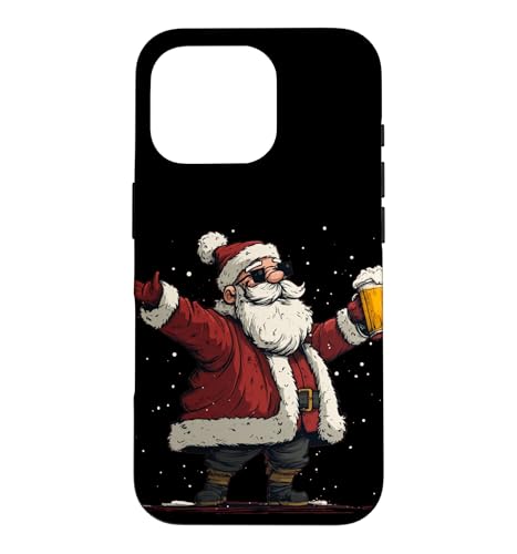 ������ �T���O���X �T���^�N���[�X �r�[���t�� ���� �N���X�}�X �X�}�z�P�[�X iPhone 16 Pro �p