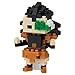 nanoblock NBDB-005 nanoblock-NBDB-005-Dragon Dragon Ball Z Raditz, Giocattolo di Costruzione, Multicolore