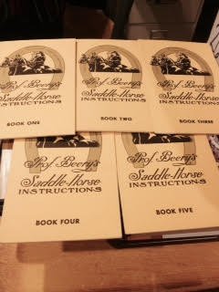 Pamphlet Prof. Beery's Saddle-Horse Instructions 5 Booklet Set Book