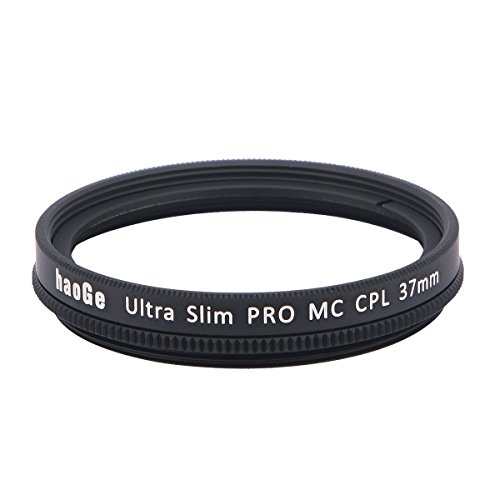Haoge 37Mm Mc Cpl Multicoated Circular Polarizer Polarizing Lens Filter For Canon Nikon Sony Minolta Pentax Olympus Panasonic Leica Zeiss Tamron Digital Camera Dslr Lens #TOP3