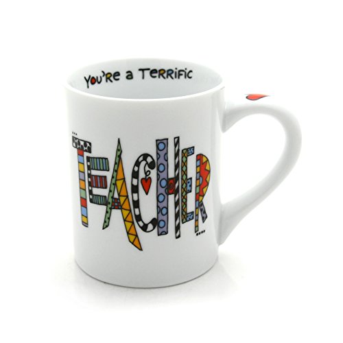 Our Name is Mud “Cool Teacher” Porcelain Mug, 16 oz.