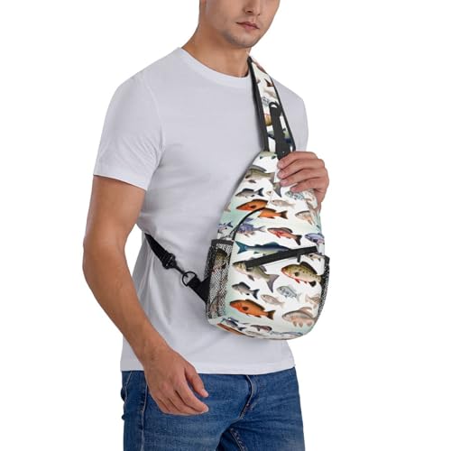 Mochila Pequeña Crossbody Negra para Senderismo miniatura 7