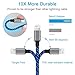 LED iPhone Light up Charger Cable, | Apple MFi Certified | USB A to Lightning Fast Charging Cord Compatible with iPhone 13 Pro Max 12 Mini 11 X XS XR 8 7P 6S 5S iPad iPod Touch More (6FT, Blue)