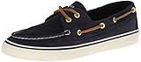  Sperry Mujer Bahama lavable, azul (Azul marino/flor y brillo), 42 EU