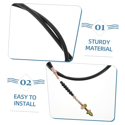 Cable de embrague de pit bike antibloqueo con palanca de freno de minimoto 6