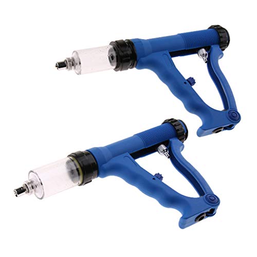 SM SunniMix 2pcs Chicken, Sheep, Pig Vaccine Injector Dog Medicine Feeder Adjustable Syringe 20ml/30ml