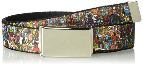 Buckle-Down Web Belt - Trust No One Pink