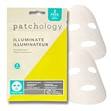 Patchology Brightening Face Masks with Vitamin C - Men & Women Face Masks Skin Care Sheet for Skin Brightening and More Even Skin Tone - Illuminate FlashMasque Face Sheets Moisturizer (2 Count)