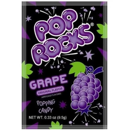 Pop Rocks Popping Candy Grape 0.33OZ (9.5g)