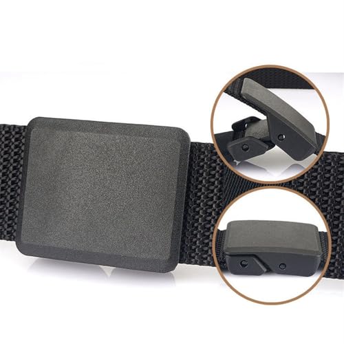 Men's Belt Quality Nylon Canvas Quick Disassembly Outdoor Hunting Multi functional Belt2