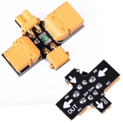 Herramienta de prueba de humo para dron FPV con conector XT30 XT60 y fusible autocurativo 1-6S