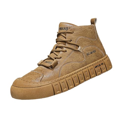 Generisch Snowboard Zapatos Hombres 43 Planos Ligero Cómodo Casual Zapatos De Basquetbol Hombres Rojo, caqui, 39 EU