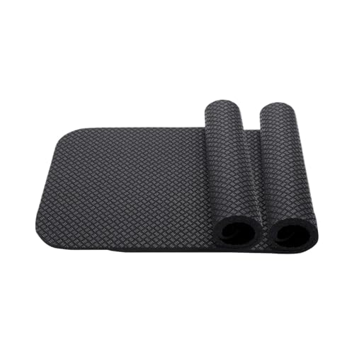Tapis De Vélo D'exercice – Tapis De Course Épais Anti-vibrations | Coussin De Sol Double Face, Absorption Des Chocs Pour Réduire Le Bruit Pendant Les...