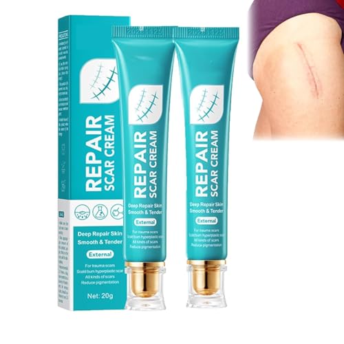 Crème anti-cicatrices pour hommes et femmes, crème réparatrice pour l'élimination des cicatrices cutanées, pommade cicatrisante pour la peau, gel lissant et raffermissant pour le visage et le corps, r
