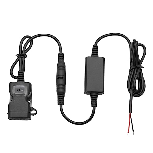 GLEAVI Motorcycle Handlebar Switch USB Motorcycle Charger 3.1a Fast Charging for Tricycle ATV Scooter