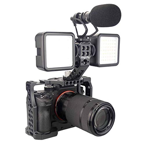 Image of A7iii /A7riii /A7m3 /A7R Mark III /ILCE-7RM3 Camera Cage Rig
