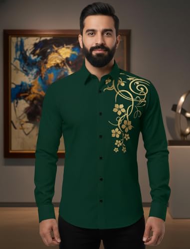 Image of Bellstone Men's Solid Cotton Shirt | Casual | Plain | Full Sleeve | Summer-Regular Fit| Men Stylish Shirt | Everyday Formal Wear |Soft Breathable Fabric | Everyday Smart Casual Wear