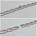 HPBPMTAVAH Stainless Steel Strap Replacement Small-sized Dial Women's Fashion Bracelet(Silver,12mm)