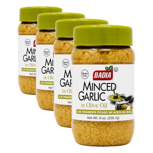 Image of Badia Minced Garlic, 8 oz (Pack of 4)