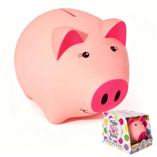 Image of Piggy Bank for Kids, Piggy Bank for Boys, Glow in the Dark