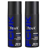 FCUK Men URBAN Deodorising Body Spray 200ml ~ Pack of 2