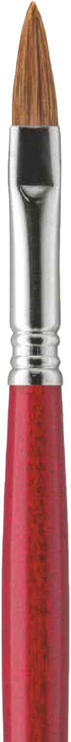 Escoda Bravo Series 3217 Artist Oil and Acrylic Paint Brush, Light Ox Hair, Filbert, Size 22