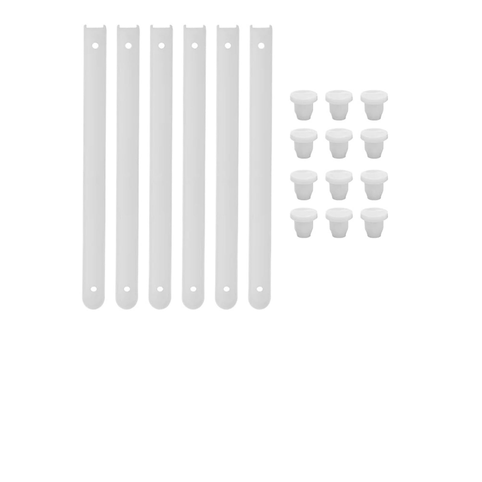 Hudfvioi White Drawer Runners 3 Sets Drawer Plastic Slides Dresser Drawers Guide Rail Furniture Replacement Parts Track Sliders Glides Hardwares Guides For For Drawer