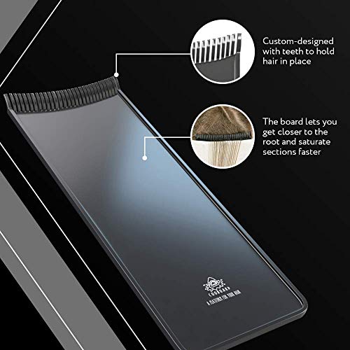 Authentic Cooboard Balayage Board with Teeth | Original Highlighting Paddle from The Maker of Cooboard Hair Highlighting Kit | Easy to Clean, Sturdy, Lightweight (Cooboard XL Black) by Cooboard - Image 3