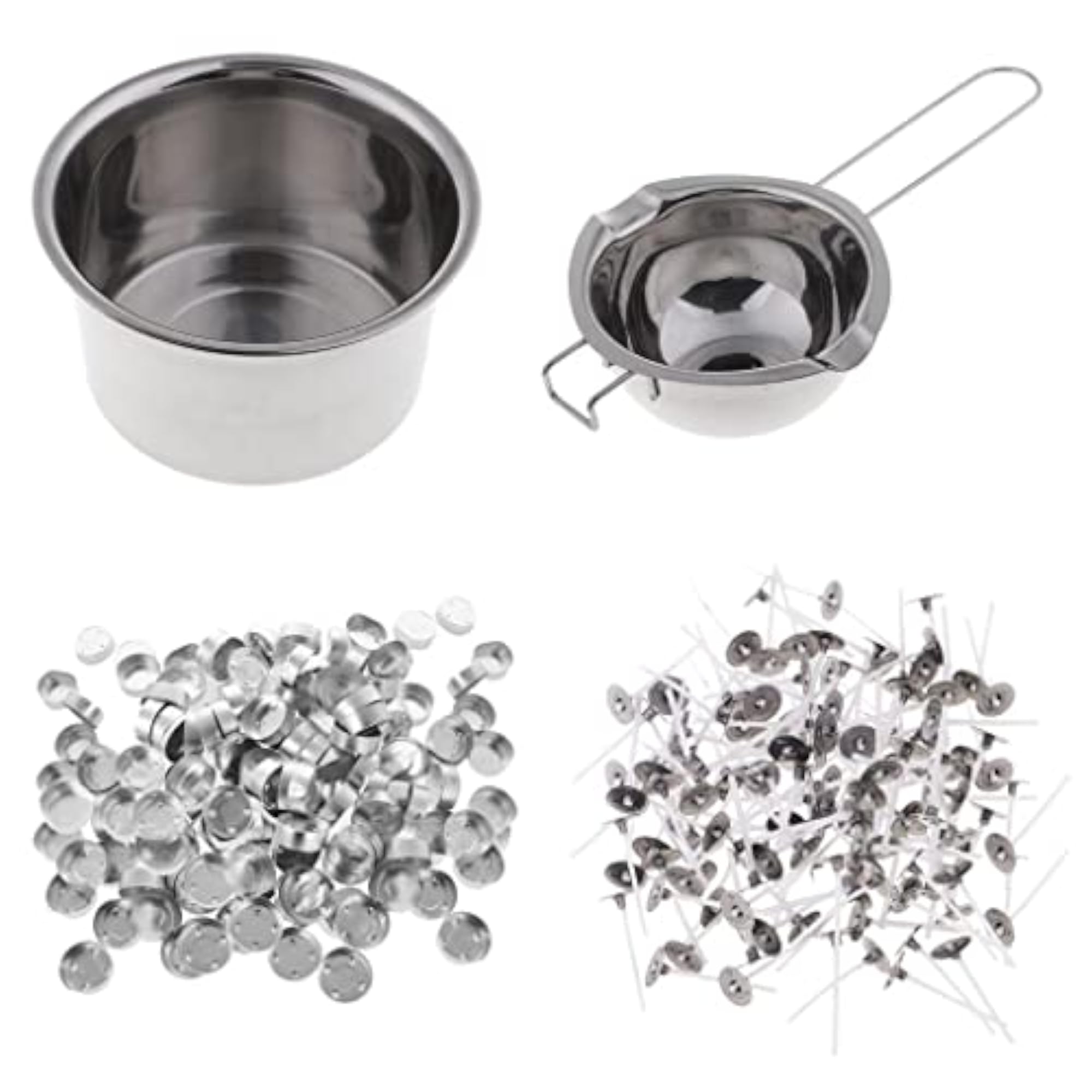Wax Melting Pot Double Boiler with Tealight Cups