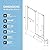 44-48" W x 76" H Shower Door, Frameless Sliding Shower Glass Door for Bathroom, 5/16"(8mm) Tempered Glass Shower Doors for Walk in Shower with Explosion-Proof Film, Chrome,Easy to Clean