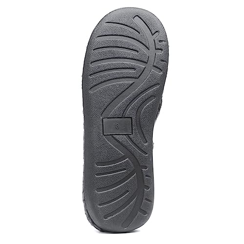 The Slipper Company Cal Mens Grey Mule - Size 6 UK - Grey - Image 9