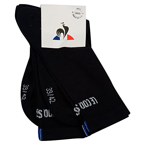Le Coq Sportif Unisex ESS Chaussettes Haute X2 Nr. 1 Sky Captai socken, Dunkelblau (bleu nuit), 39-42