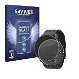 savvies Pellicola Vetro Temperato per Suunto 9 Peak Pro Protezione, Schermo Protettivo, Glass Durezza 9H
