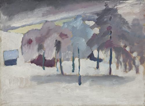 Tableaux Portrait Tableaux Arbres de Murnau Kandinsky Peinture sur Toile 60x90