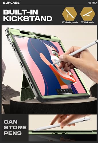 Coque iPad Air 13 Antichoc SUPCASE Blindée avec Support Pliable