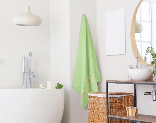 Utopia Towels - 2er Großes Badetuch mit Aufhänger, Salbeigrün – Ansicht 6