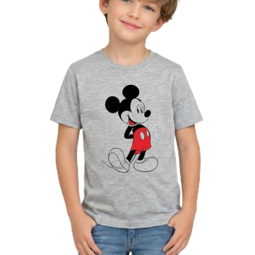 Mickey Mouse T-shirt pour garçon Gris - Gris - Small