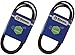 2 Pack Stens 265-047 OEM Replacement Belt Fits AYP 532178138