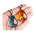 Acxico 2 pcs Insect Stone Natural Scorpions Inclusion Genuine Amber Baltic Pendant Necklace