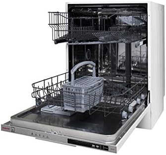 Inventum IVW6008A opvaskemaskine med tomme kurve og synlige spulearme.