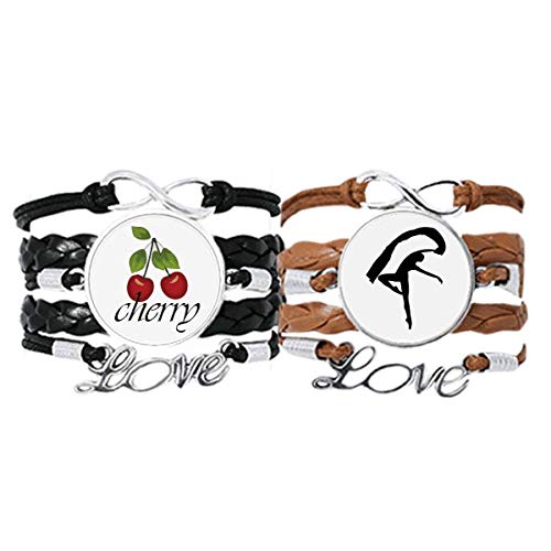 Bracelets de sport en cuir premium Jumping Dancer, l'élégance de la corde pour athlètes exigeants