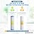 20 x 4.5 inch Two Stage Clear Whole House Water Filter Purification System, 1" in/Out Port Double O Ring Housing w/Sediment GAC Carbon Filters + Pressure Gauge