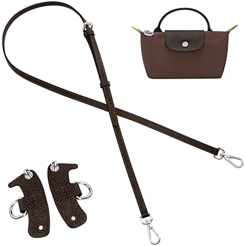 Image of Jiesinlov Leather Bag Shoulder Strap Replacement Crossbody Adjustable Conversion Kit Fit for Mini Pouch