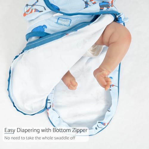 Image of LollyBanks Newborn Swaddle,100% Organic Cotton Baby Swaddle for Newborn