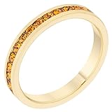 Kate Bissett Stylish Birthstone Stackables Swarovski Crystal