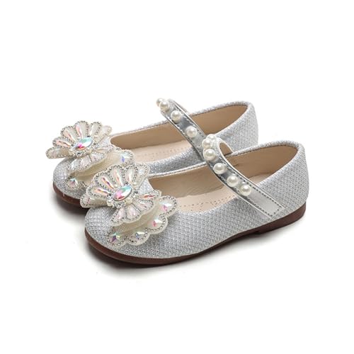 IWIHMIV Girls Dress Shoes Mary Jane Platform Shoe for Girls Non Slip Lightweight Comfortable Party Wedding Flat Shoes2