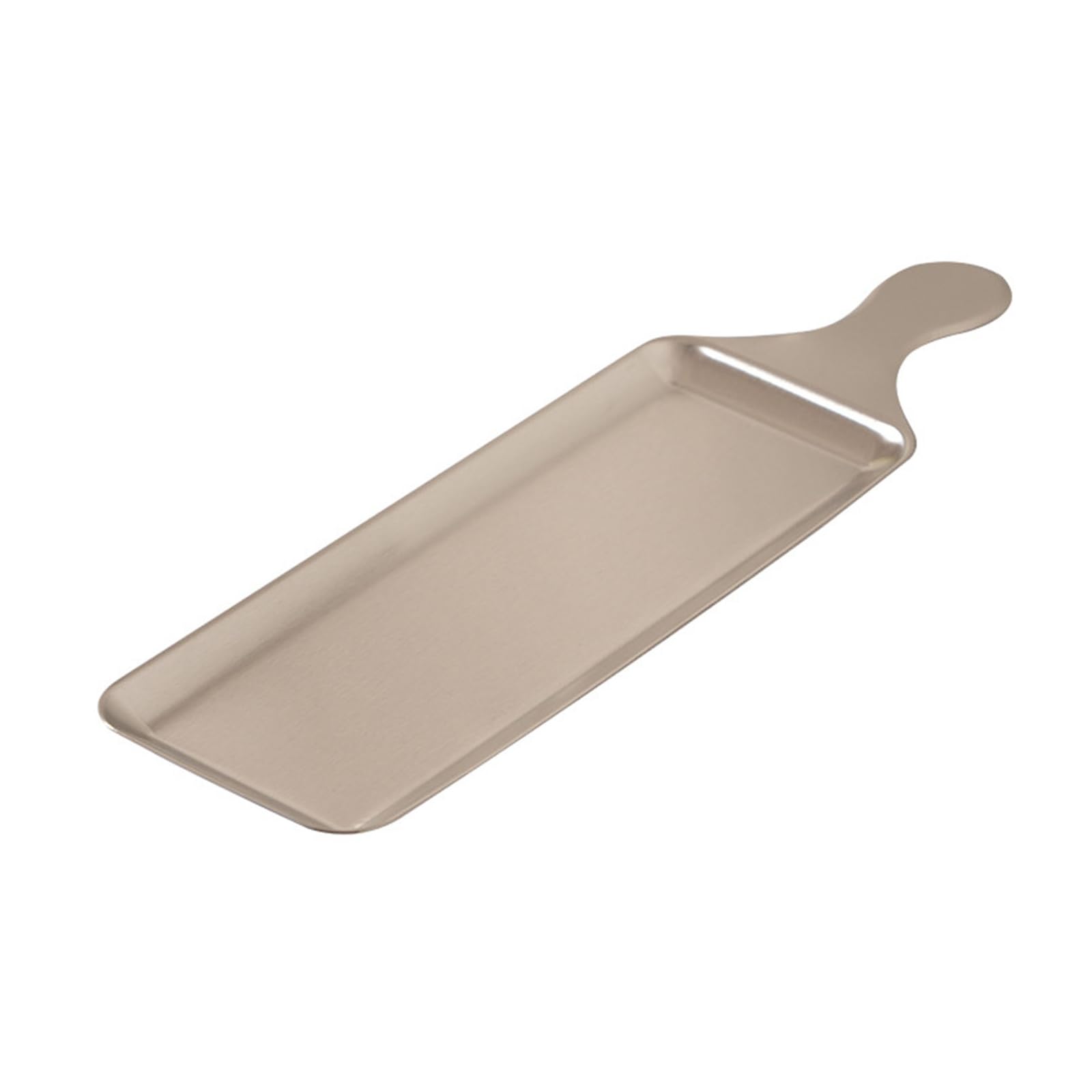 Montesy Multipurpose Stainless Steel Kitchen Plate Rectangular Dinner Plate Serving Plates Suitable for Cooking Enthusiasts