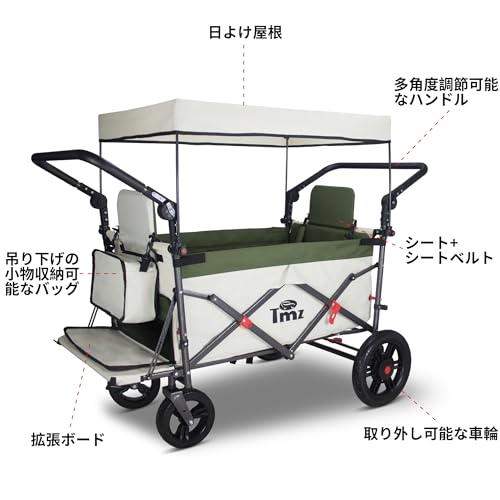 TMZ キャリーカート アウトドアワゴン 2145 の商品画像 5