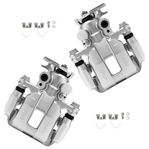 Image of cciyu 19B3359 19B3358 Rear Left & Right Brake Calipers With Bracket For Acura For TSX 2009-2014,For Honda For Accord 2008-2012