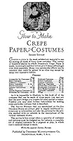 How to Make Crepe Paper Costumes -- A 1920s Guide for Making 60 Vintage Costumes and Accessories 1936049279 Book Cover